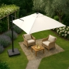 Paradise 2.5 m Square Cantilever Parasol Patio Sale