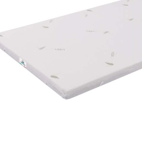 Small Double 120X190 3 cm Memory Foam Mattress Topper Aloe with Vera Coating Top3 Promotion