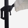Boracay Offset Cantilever Patio Umbrella 3x3m with Side Pole Buy
