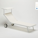 Alabama Beach & Patio Sun Lounger With Built-in Wheels Promotion
