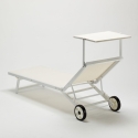 Alabama Beach & Patio Sun Lounger With Built-in Wheels Price