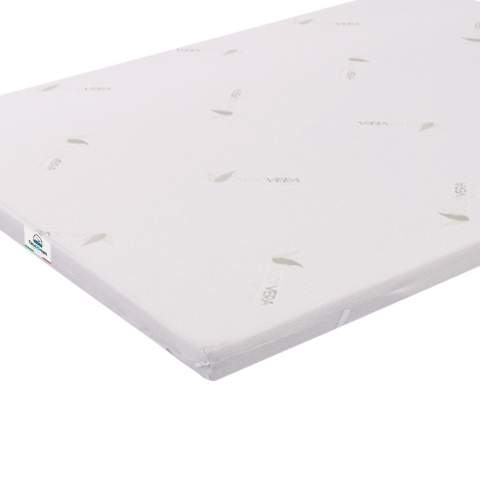 Queen-Size 160X190 3 cm Memory Foam Mattress Topper Aloe with Vera Coating Top3 Promotion