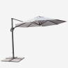 Paradise 3 m Octagonal Cantilever Garden Parasol with Base Included Choice Of