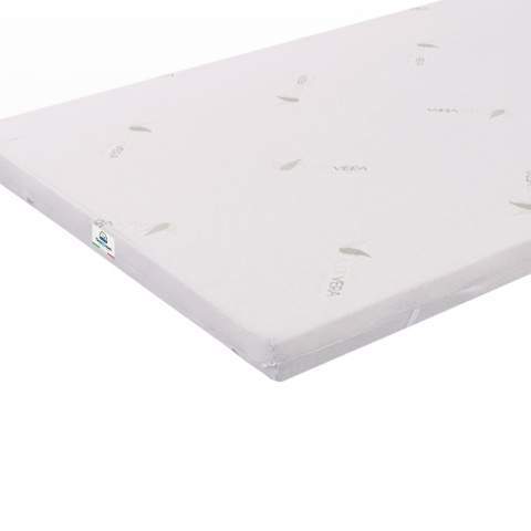 Small Double 120X190 5 cm Memory Foam Mattress Topper Aloe with Vera Coating Top5 Promotion