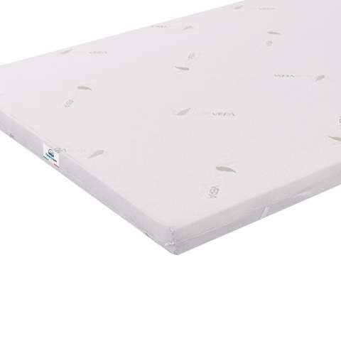 Queen-Size 160X190 5 cm Memory Foam Mattress Topper Aloe with Vera Coating Top5 Promotion