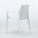 Stock 22 Stackable Chairs with Armrests in Polypropylene Cream Grand Soleil Bulk Discounts