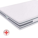 Queen-Size Double Mattress 160X190 with 18 cm Multilayered Bayscent Memory Foam Classic Characteristics