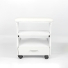 Pedicure Footrest with Cushion, Drawer, and 4 Wheels Kaekoon Model