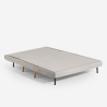 Scandinavian Style Sofa Bed 2-Seater Fabric Elettra Discounts