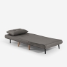 Miriam Folding Fabric Chair Bed with Wooden Legs Discounts