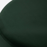 Rossetto Velvet Upholstered Round Ottoman Footstool Design Choice Of