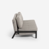 Modern Design 2-Seater Sofa Bed Fabric Living Room Bellamy Offers