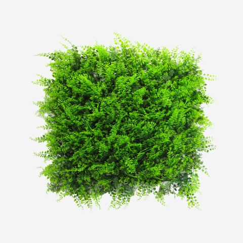 Artificial Hedge 50x50cm 3D Faux Fern Plant for Garden Balcony Pritus Promotion