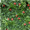 Lemox Evergreen Artificial Hedge 3D Plants 100x100cm Garden Sale