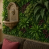 Realistic Artificial Hedge 100x100cm 3D Outdoor Garden Plants Ilex Offers