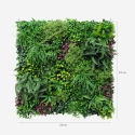 Realistic Artificial Hedge 100x100cm 3D Outdoor Garden Plants Ilex Discounts