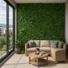 Realistic Artificial Hedge 3D Panel for Garden 100x100cm Farnuk On Sale