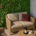 3D Artificial Hedge Panel 100x100cm Realistic Cerrum Plants Offers