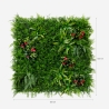 3D Artificial Hedge Panel 100x100cm Realistic Cerrum Plants Discounts