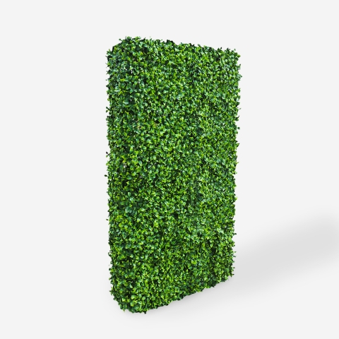 Artificial Hedge Fence 106x33x208cm Evergreen Gardenia Vernas Promotion