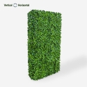 Artificial Hedge Fence 106x33x208cm Evergreen Gardenia Vernas Discounts