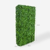 Artificial Hedge Fence 106x33x208cm Evergreen Gardenia Vernas Catalog