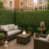 Expandable Artificial Garden Hedge Trellis 200x100cm Salix On Sale