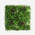 Realistic 3D Artificial Hedge 100x100cm for Balcony Garden Briux Promotion