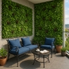 Realistic 3D Artificial Hedge 100x100cm for Balcony Garden Briux On Sale