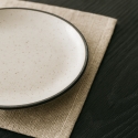 Modern Black Goblet Round Dining Table 120cm Blackwood+ Measures