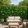 Expandable Artificial Garden Hedge Laurus 200x100cm On Sale