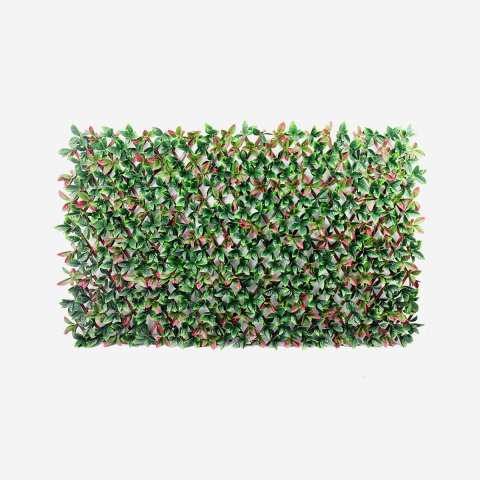 Artificial Hedge 200x100cm Photinia Garden Expandable Trellis Ivoss Promotion
