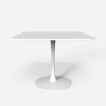 Lillium 80 Goblet Style Square Table for Bar, Kitchen, Dining Room Characteristics