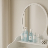Katrina Bedroom Vanity Makeup Table with Mirror and Stool Catalog