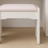 Babette Makeup Vanity Set with Round Mirror and Stool for Bedroom Characteristics