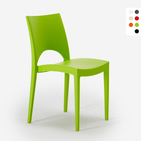 Paris Grand Soleil Chairs for Kitchen, Home, Bar Stacking Polypropylene Promotion
