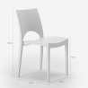 Set of 24 Stackable Chairs for Bars and Restaurants Polypropylene Paris Grand Soleil 
