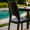 Set of 24 Stackable Chairs for Bars and Restaurants Polypropylene Paris Grand Soleil Discounts
