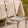 Transparent Stackable Chairs for Kitchen, Bar, and Restaurant - B-Side Grand Soleil Sale