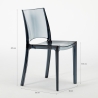 Transparent Stackable Chairs for Kitchen, Bar, and Restaurant - B-Side Grand Soleil 