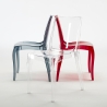 18 Cristal Light Transparent Chairs Grand Soleil - Bar Stock Offer 