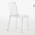 18 Cristal Light Transparent Chairs Grand Soleil - Bar Stock Offer Promotion