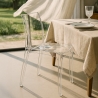 18 Cristal Light Transparent Chairs Grand Soleil - Bar Stock Offer Choice Of