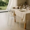 18 Cristal Light Transparent Chairs Grand Soleil - Bar Stock Offer Catalog