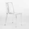 Stackable transparent polycarbonate kitchen and bar chairs Hypnotic Grand Soleil Offers