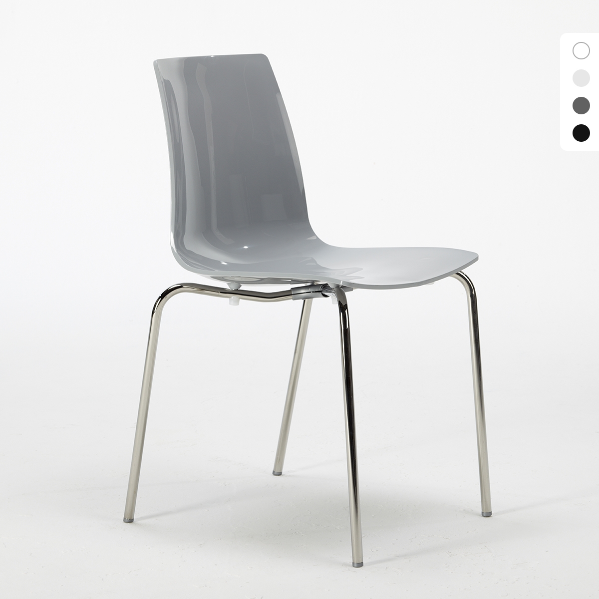 12 Lollipop Bar and kitchen chairs with steel legs Grand Soleil Promotion