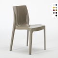 Stackable Polypropylene Kitchen and Bar Chairs Ice Grand Soleil Promotion