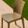 Stackable Polypropylene Kitchen and Bar Chairs Ice Grand Soleil Catalog