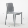 Stackable Polypropylene Kitchen and Bar Chairs Ice Grand Soleil 