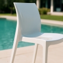 18 Ice Grand Soleil Chairs in Polypropylene for Restaurant and Bar Stock Catalog